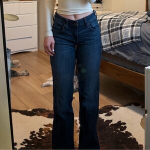 Ariat Light Blue Denim Trouser Jeans with Button Fly